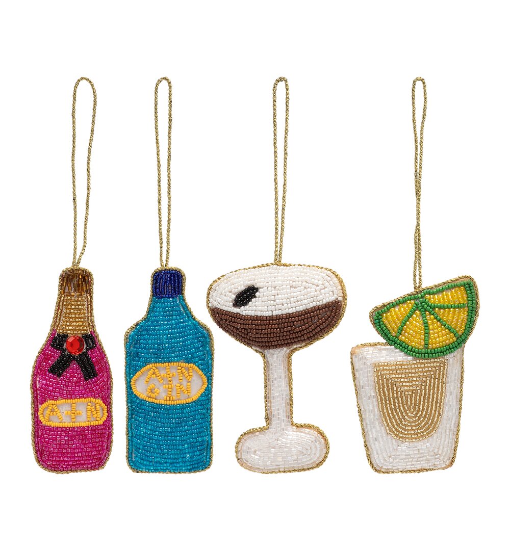 Cocktail juleophæng - 4 stk.